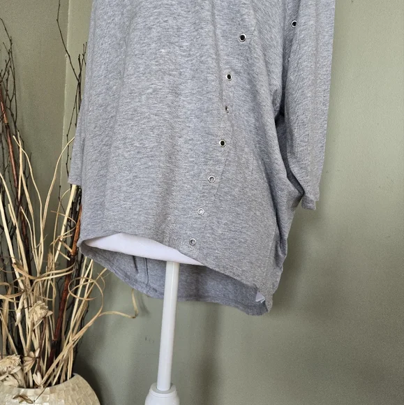Michael Michael Kors Top sz Medium Gray - Picture 3 of 5